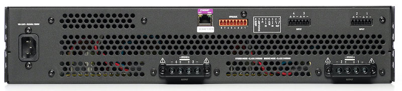 浙江JBL SA4-D MA4-D LA4-D 四通道功放 4通道带DANTE/AES67数字功放 DSI功放