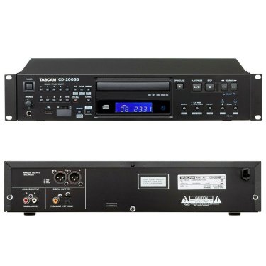 浙江达斯冠 CD-200SB Tascam 固态/CD播放机 CD/U盘/SD卡播放器