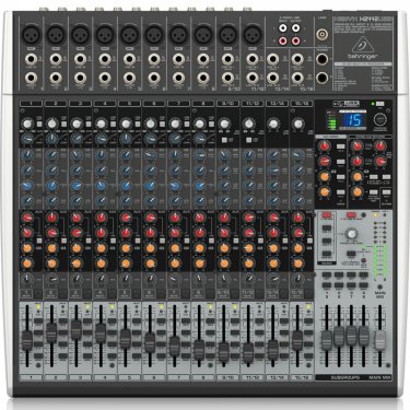 浙江百灵达 Behringer X2442USB 模拟调音台 USB声卡调音台 直播K歌调音台