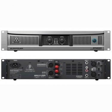 浙江百灵达 Behringer EPQ2000 数字功放 双通道功放 后级功放 功率放大器 500瓦功放