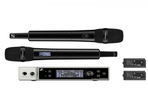 浙江森海赛尔 EW-DX 835-S SET 一拖二无线麦克风 教学会议舞台演出直播无线话筒 Sennheiser